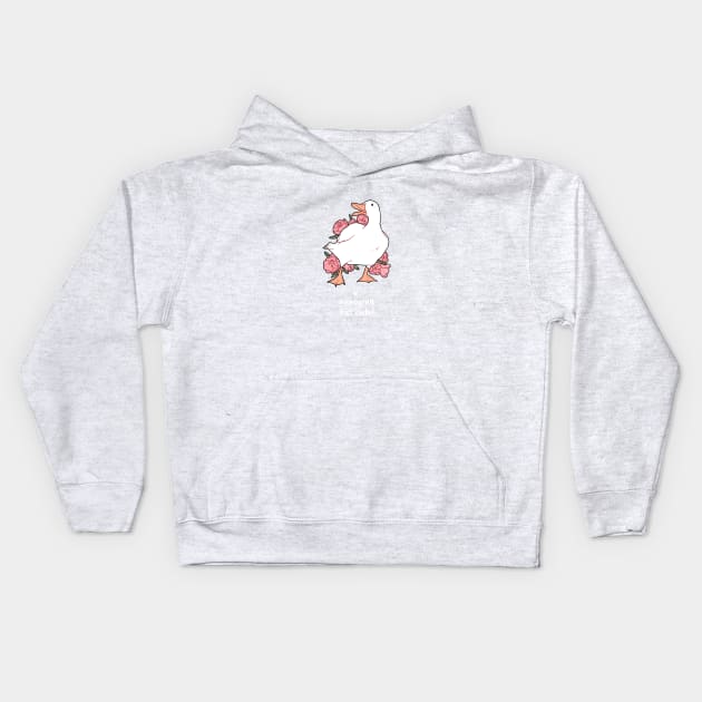 Annoying but cute! Kids Hoodie by soniastegemann